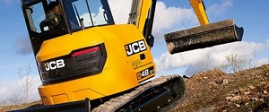 JCB compact excavator